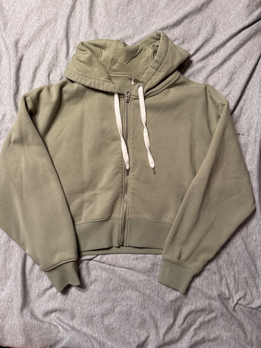 CALIA by Carrie Underwood Olive Green Zip Hoodie